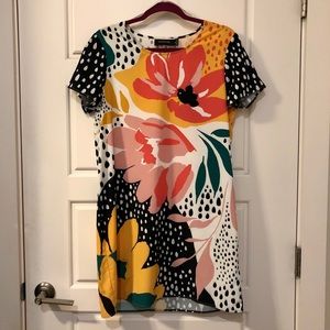MINKPINK Patterned Tee Dress